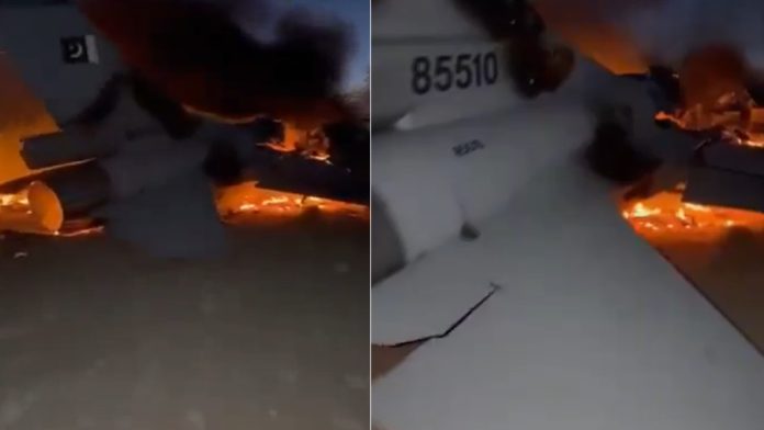 अफगानिस्तान-ने-मार-गिराया-पाकिस्तान-का-एफ-16-लड़ाकू-विमान!-जमीन-पर-औंधे-मुंह-गिरा