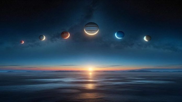 planets-parade-28-feb-2026:-आज-की-रात-आसमान-पर-रखें-नजर,-सूरज-के-डूबते-ही-निकलेगी-6-ग्रहों-की-परेड