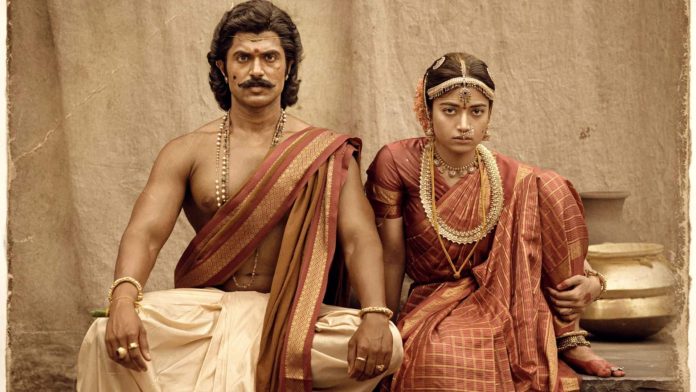 ranabaali-new-poster:-राणाबाली-के-मेकर्स-का-फैंस-को-तोहफा,-फिल्म-से-रश्मिका-विजय-का-पहला-लुक-आया-सामने