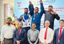 मुरादाबाद के प्रदीप कुमार ने चंडीगढ़ में आयोजित सिविल सर्विसेज वेटलिफ्टिंग एवं पावरलिफ्टिंग टूर्नामेंट में जीता रजत पदक