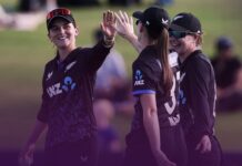 न्यूजीलैंड महिला टीम ने पहले टी-20 मैच में दक्षिण अफ्रीका को 80 रन से हराया