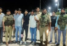 पुलिस अभिरक्षा से भागा चोरी का आरोपित मुठभेड़ में घायल