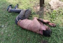 मॉल के पास मिला अज्ञात व्यक्ति का शव, जांच में जुटी पुलिस