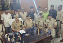 फर्जी तरीके से प्रमाण पत्र बनाने वाले गिरोह का खुलासा,चार गिरफ्तार