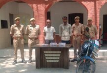 लूट का खुलासा: पुलिस ने दो शातिर बदमाशों को दबोचा, तमंचा-नकदी और लूटा का माल बरामद
