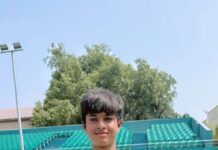हारिस ने एआईटीए अंडर-14 लॉन टेनिस चैम्पियनशिप सीरीज में एकल खिताब जीता