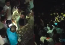 रायपुर के नकटी गांव में अतिक्रमण हटाने को लेकर प्रशासन और ग्रामीणों के बीच भारी तनाव